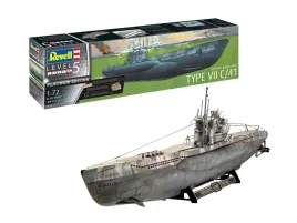 revell-05163-german-submarine-type-vii-c-41-1-72-scale-various-one-size