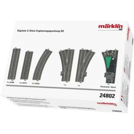 marklin-24802-digital-c-track-supplement-pack-multicoloured-198-x-4-x-1-cm
