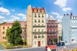 faller-130712-h0-townhouse-6-storey-multicoloured