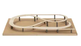 nochr-easy-trackr-mittelberg-track-kit-1-160-multicoloured-110-x-64-cm