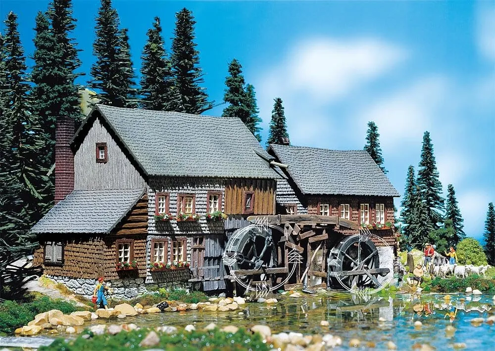 faller-witch-hole-mill-model-kit-building-includes-255-white-medium-stan-nowy