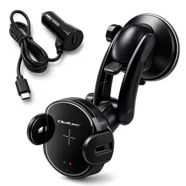 qoltec-ineligentny-uchwyt-samochodowy-z-funkcja-ir-i-ladowaniem-indukcyjnym-qi-15w-qc-3-0-usb-c-qoltec
