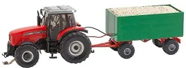 faller-fa161588-mf-tractor-with-wood-chip-trailer-viking-accessories-for