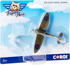 corgi-cs90650-flying-aces-supermarine-spitfire-model-airplane-diecast