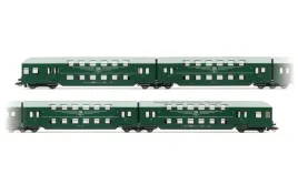 arnold-tt-hn9524-dr-4-unit-double-decker-without-control-cabin-green-grey