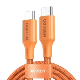 kabel-usb-c-ugreen-l502-pd-100w-1m-pomaranczowy
