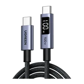 kabel-usb-c-ugreen-l529-2m-z-wyswietlaczem-power-delivery-100w