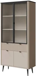 witryna-do-salonu-90-cm-mirel-stojaca-na-ksiazki-z-szuflada-kaszmir
