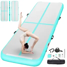 mata-gimnastyczna-fbsport-airtrack-jasnozielony-300-x-100-x-10-cm