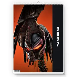 kalendarz-scienny-2027-predator-a3-zaznaczone-swieta-imieniny