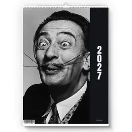kalendarz-scienny-2027-salvador-dali-a3-zaznaczone-swieta-imieniny