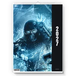 kalendarz-scienny-2027-mortal-kombat-a3-zaznaczone-swieta-imieniny
