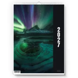 kalendarz-scienny-2027-zorza-a3-zaznaczone-swieta-imieniny