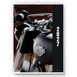 kalendarz-scienny-2027-harley-davidson-a4-zaznaczone-swieta-imieniny