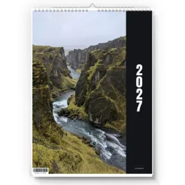kalendarz-scienny-2027-islandia-a3-zaznaczone-swieta-imieniny