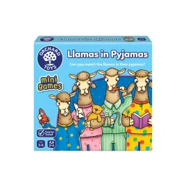 orchard-toys-llamas-in-pyjamas-mini-game-small-and-compact-multicolor