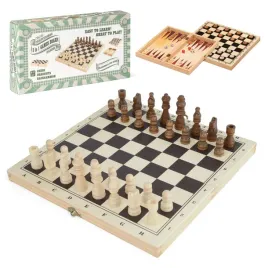 toyrific-3-in-1-folding-wooden-board-games-set-portable-black-f-s