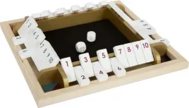 small-foot-dice-game-shut-the-box-gold-multicoloured-28-x-28-x-5-cm
