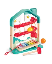 hape-melody-house-marble-run-and-xylophone-12-rainbow-24-x-15-x-135-cm
