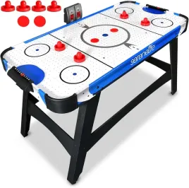 serenelife-air-hockey-table-54in-arcade-game-blue-one-size