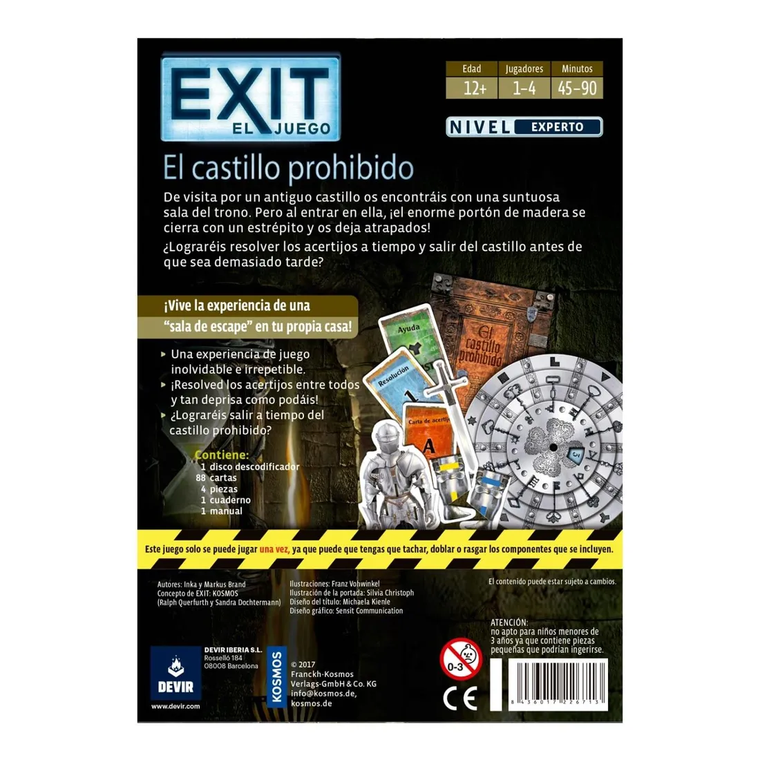 devir-exit-board-game-spanish-version-assorted-sin-talla