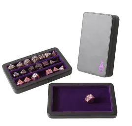 the-reliquary-3-row-dice-box-and-tray-purple-41-6875-cubic-inches