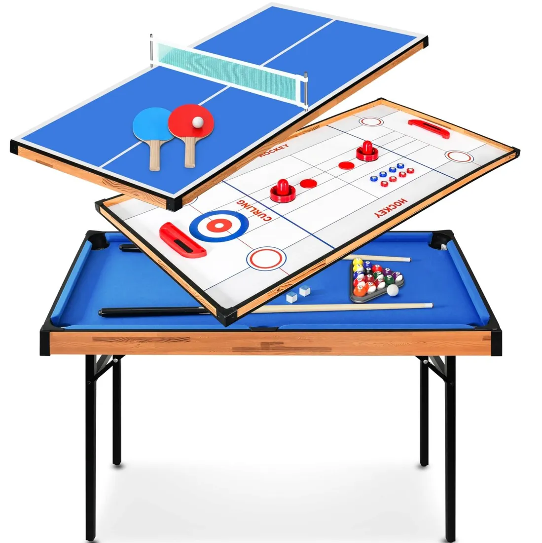 serenelife-4-in-1-multi-games-table-folding-multi-color-basic-stan-nowy