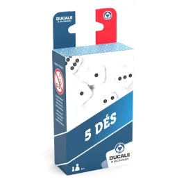 yams-130010722-ducal-the-french-game-5-dice-18-mm-travel-white