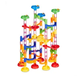 relaxdays-10031064-marble-run-120-piece-starter-red-blue-green-small