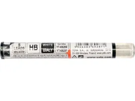 grafit-hb-bialy-5szt