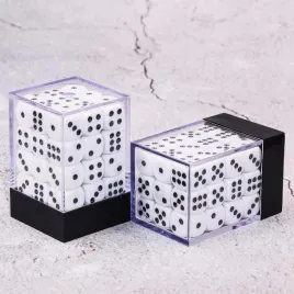 epic-forge-6-sided-dice-set-of-36-12mm-white