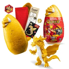 dungeons-dragons-questers-gold-dragon-buildable-figure-molten-5-inches