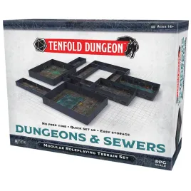 gale-force-nine-tenfold-dungeon-dungeons-sewers-blue-one-size