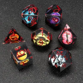 fugacity-dnd-dice-set-liquid-core-handmade-sharp-edge-7-piece-resin