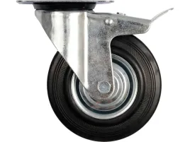 kolko-skretne-z-czarna-guma-i-hamulcem-125mm