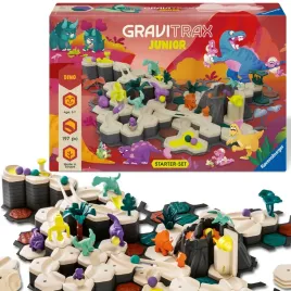 ravensburger-gravitrax-junior-starter-set-dino-xxl-marble-run-stem-and