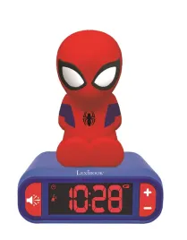 lexibook-spider-man-nightlight-alarm-clock-rl800sp-blue-one-size