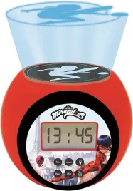 lexibook-miraculous-projector-alarm-clock-rl977mi-red-one-size