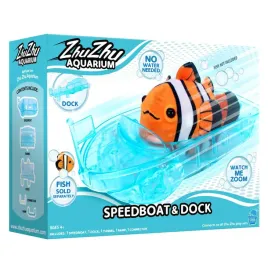 john-adams-zhu-pets-aquarium-speedboat-dock-playset-fish-sold-blue-small