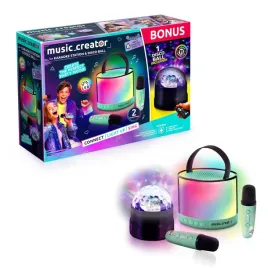 music-creator-karaoke-station-with-disco-ball-portable-multicolor