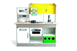 hape-e3177-deluxe-kitchen-with-fan-fryer-for-creative-role-play-3-years