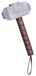 rubies-official-marvel-thor-hammer-grey-onesize-halloween-world-book-day