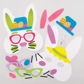 baker-ross-easter-bunny-masks-pack-of-4-crafts-for-assorted-one-size