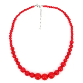 widmann-70s-beaded-necklace-red-jewellery-for-hippy-hippie-one-size