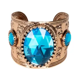 boland-64425-women-s-bracelet-topaz-of-nile-gold-turquoise-one-size