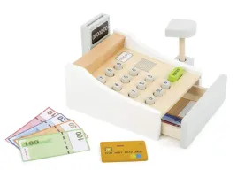 small-foot-11099-wooden-register-incl-scanner-reader-play-multicolor