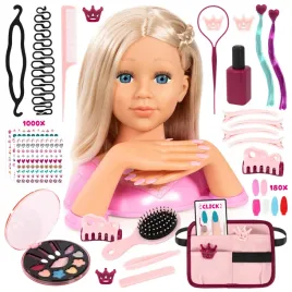 bayer-charlene-magic-nails-hair-styling-head-with-hands-27cm-blonde-27-cm