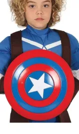 fiestas-guirca-star-shield-12-6-in-children-s-red-blue-32-cm
