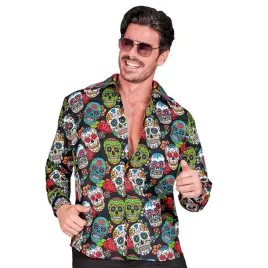 w-widmann-milano-party-fashion-dia-de-los-black-with-colourful-skulls