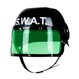 boland-children-s-swat-helmet-black-with-green-visor-hard-plastic-one
